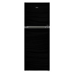 Haier 09 Cu Ft/E-Star HNries/ HRF-246 EPB(Deepest Freeze +Direct Cool+ 1 Hour Icing Technology +Wide Voltage+ Glass Door) Black Colour/Refrigerator/ 10 Years Warranty. HN